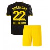Baby Fußballbekleidung Borussia Dortmund Jude Bellingham #22 Auswärtstrikot 2022-23 Kurzarm (+ kurze hosen)